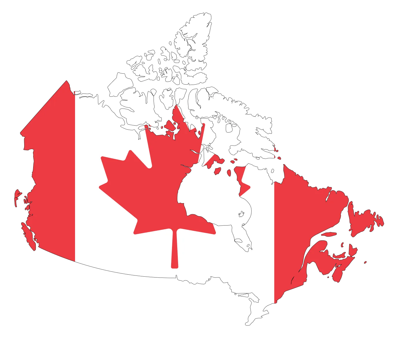 Factory Blind Outlet Canada map